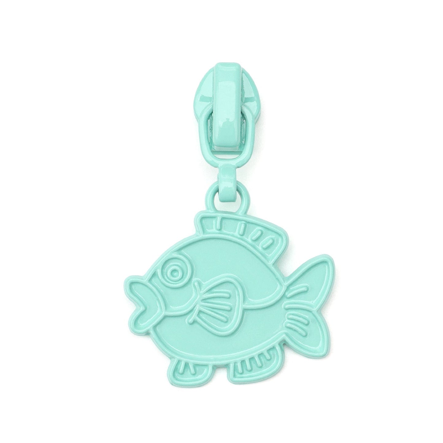 3# Fish Zipper Pull (Nylon Slider)