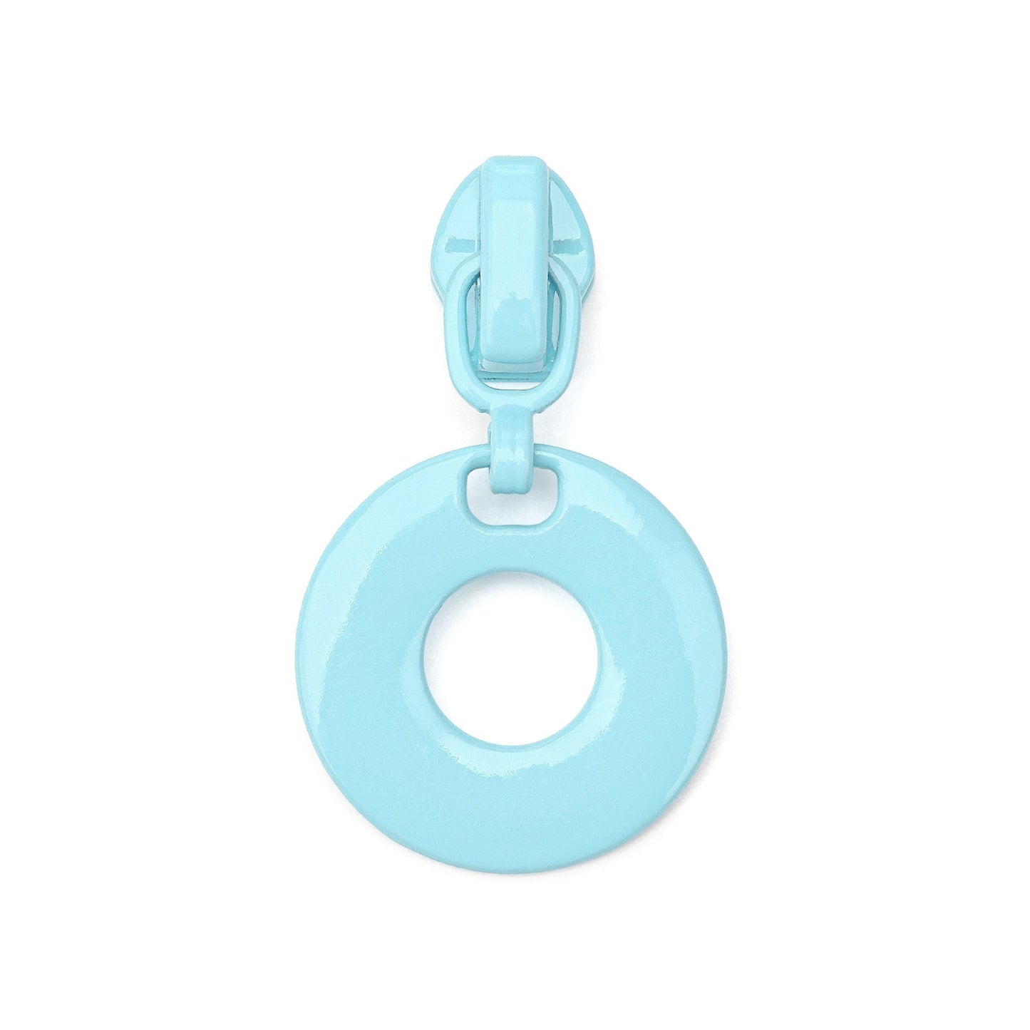 3# Round Ring Pull Zipper (Nylon Slider)