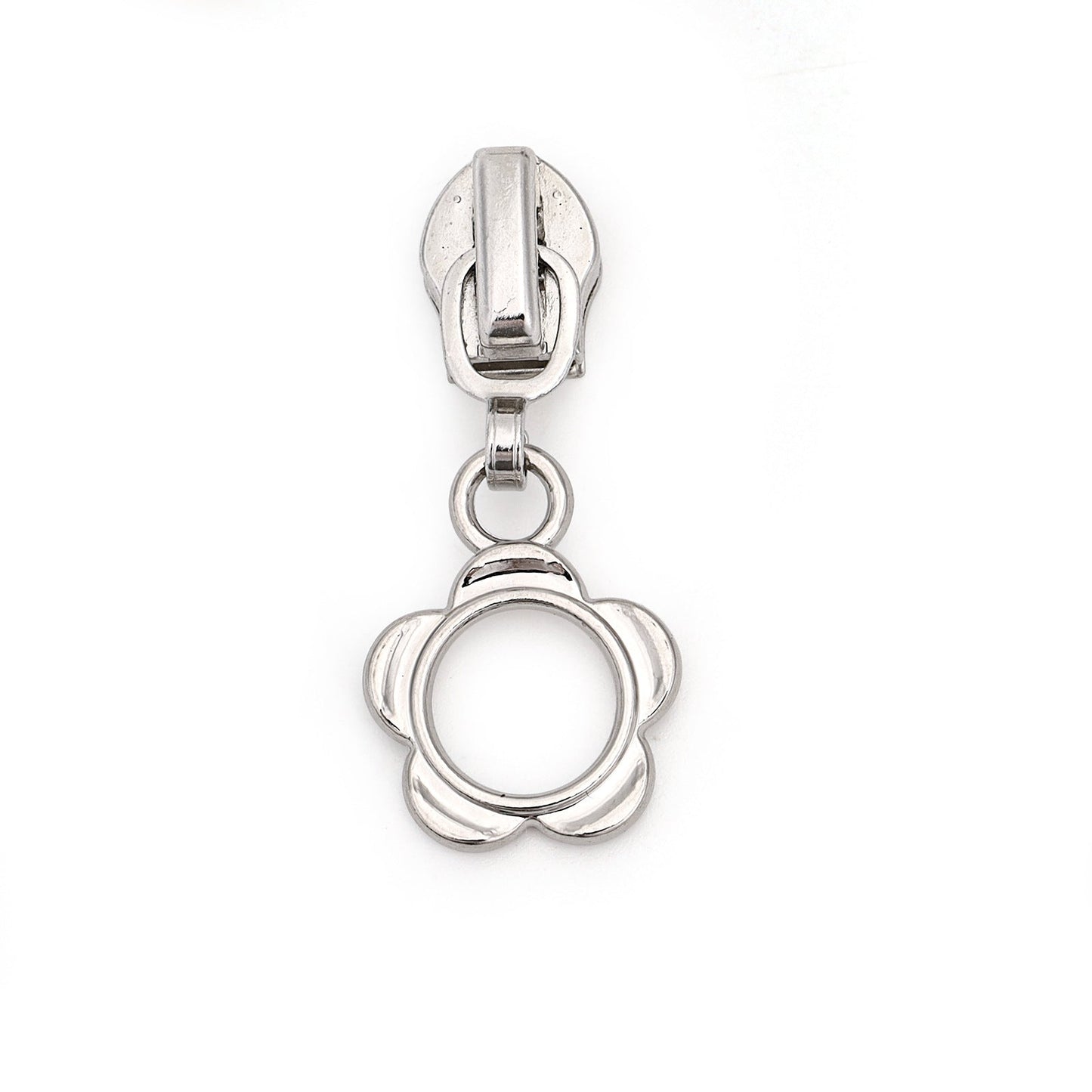 5# Flower Petal Zipper Pull