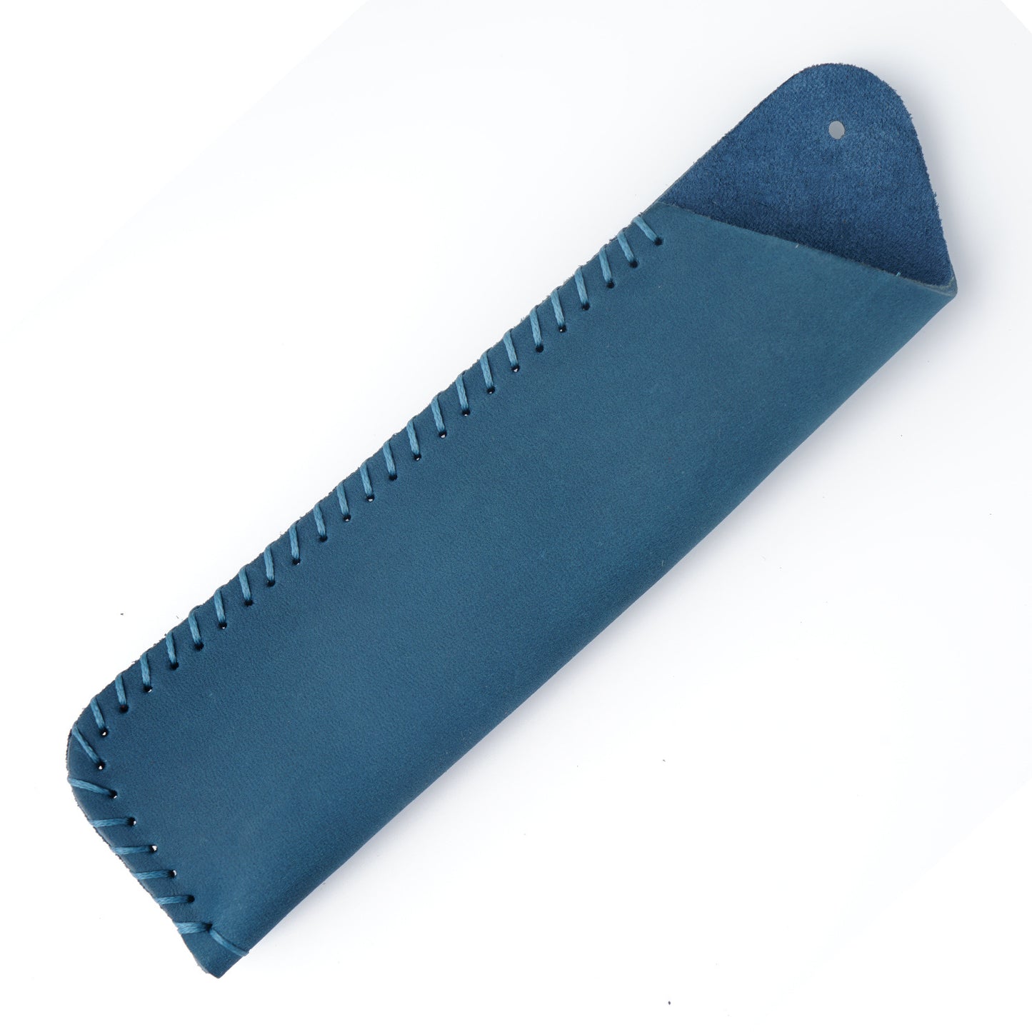 Crazy Horse Leather Handmade Pen Sleeve Case