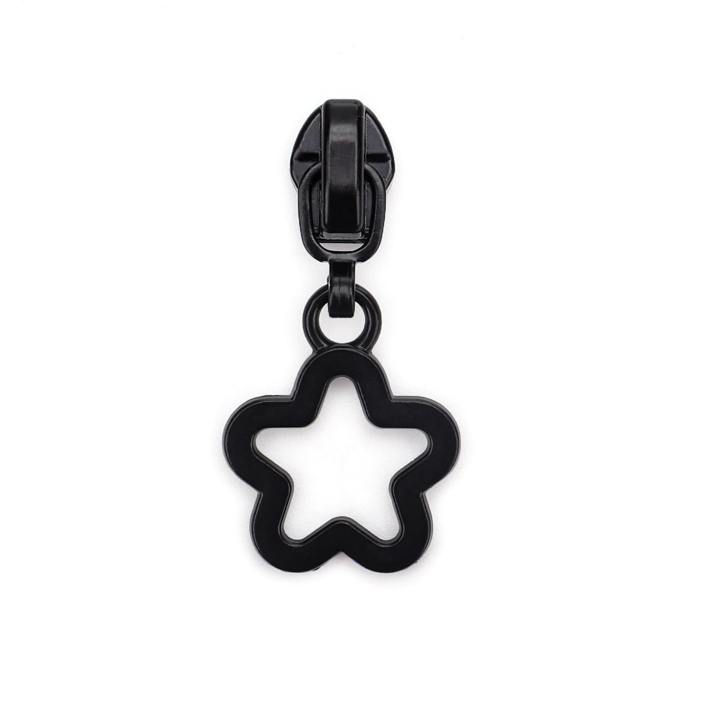 3# Hollow Star Zipper Pull (Nylon Slider)