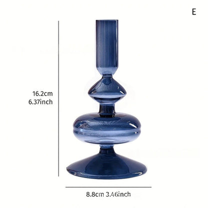 Glass Candlestick Holder For Wedding - Image 11
