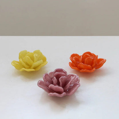 Flower Petal Glass Candle Holder Home Aroma Container - Image 10