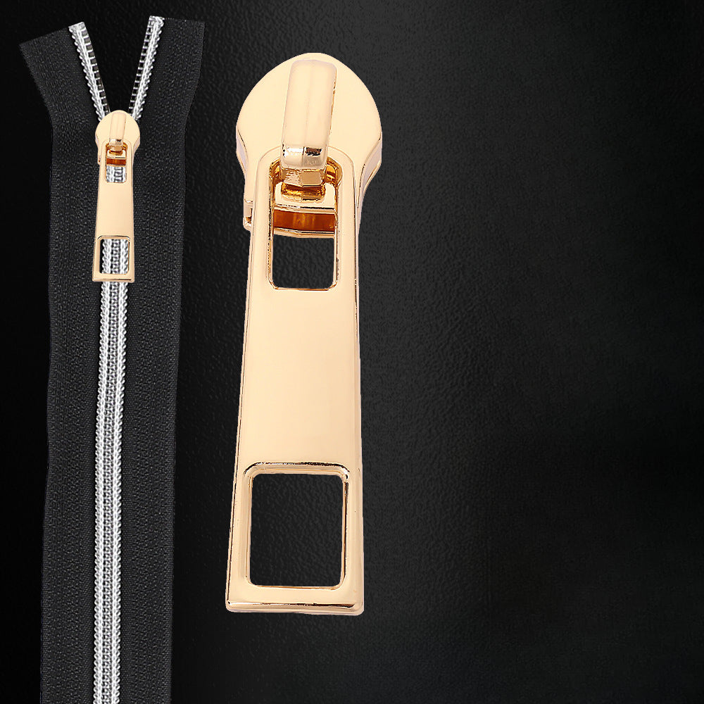 5# Square Hole Zipper Pull - 5#