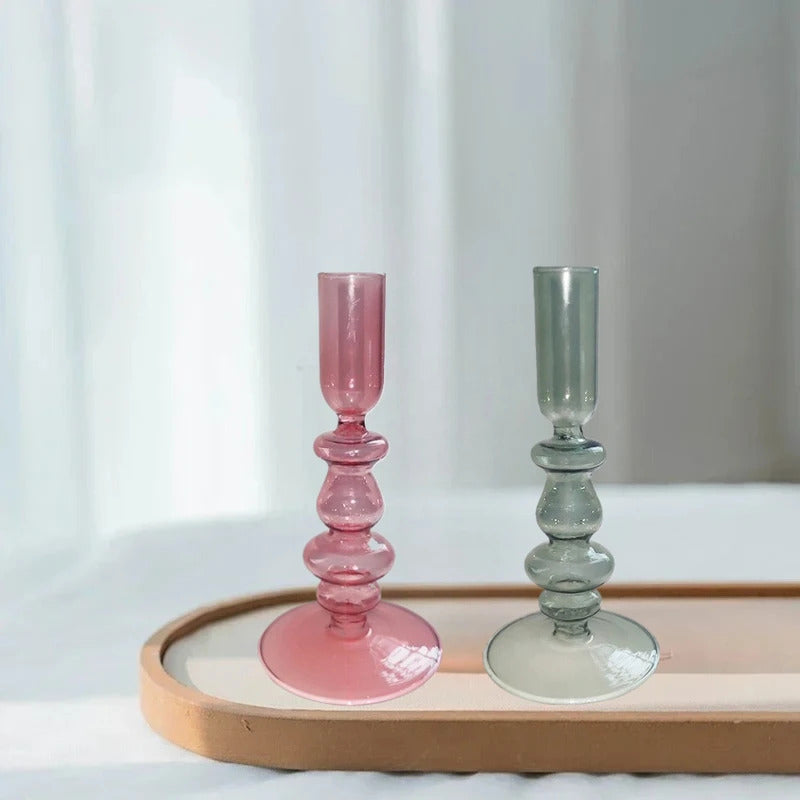 Stained Glass Candlestick for Home - Image 5