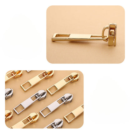 5# Square Hole Zipper Pull