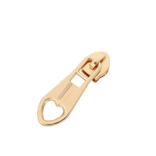 5# Hollow Heart Pull Tab Slider