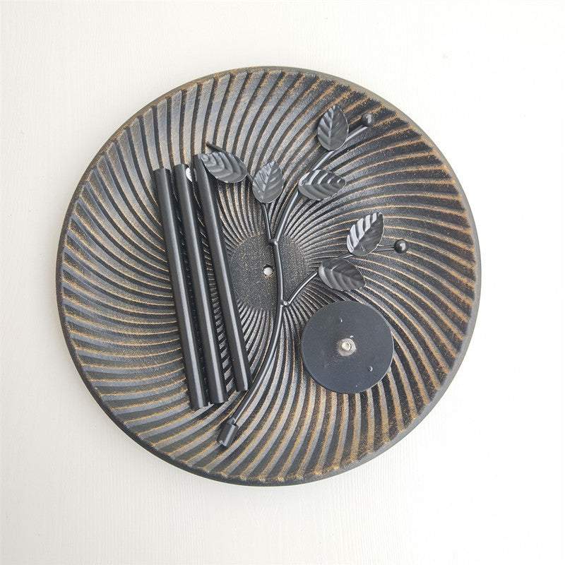 Iron Tripod Fruit Tray with Branch Sculpture - Image 6