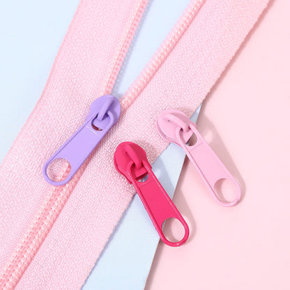 3# Colorful Pull Tab Zipper Slider - 3#