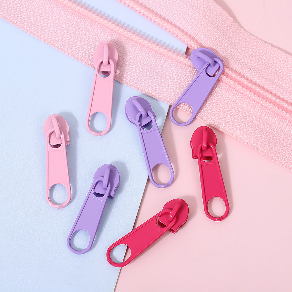 3# Colorful Pull Tab Zipper Slider - 3#