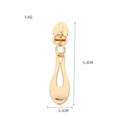 5# Teardrop Zipper Pull