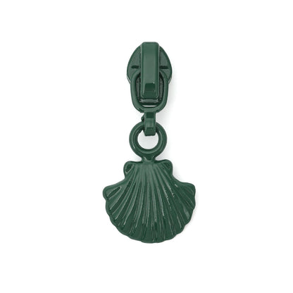 #3 Shell Shape Zipper Pull - Pink