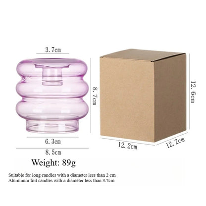 Modern Coloful Glass Candleholder Creative Party Centerpiece - Image 14