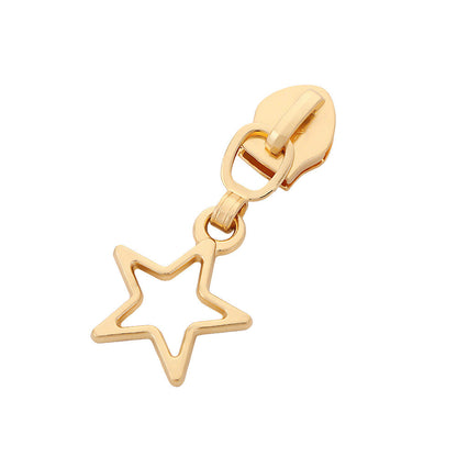5# Star Zipper Pull