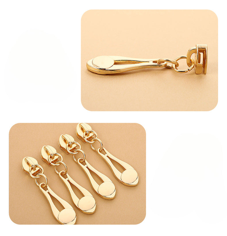 5# Teardrop Zipper Pull