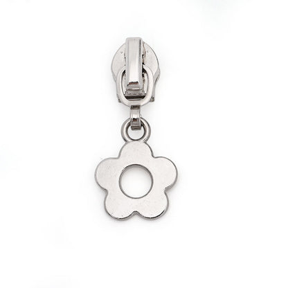 5# Flower Petal Zipper Pull