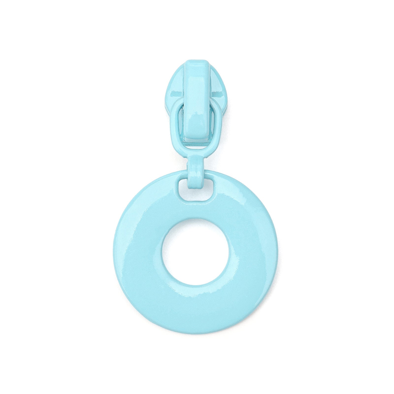 3# Round Ring Pull Zipper (Nylon Slider)