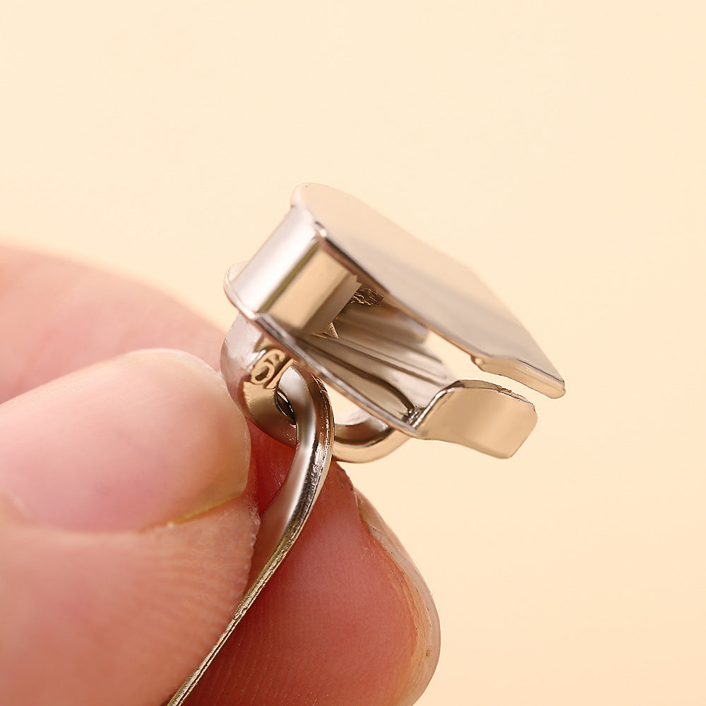 5# Matte Rectangular Zipper Pull