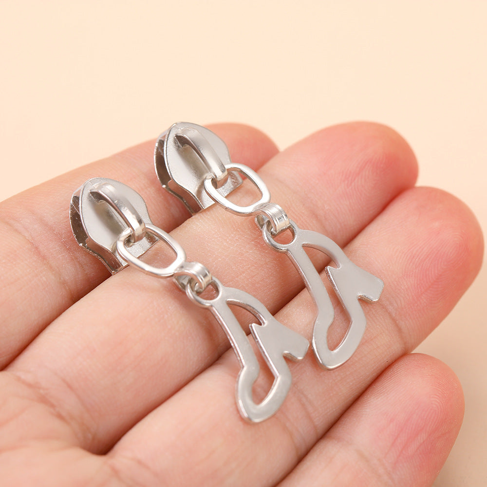 5# High Heel Pull Tab Zipper Slider