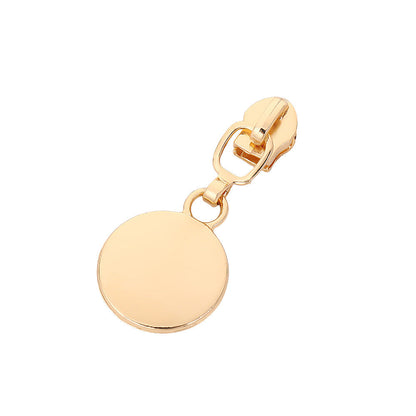 5# Round Disc Zipper Pull