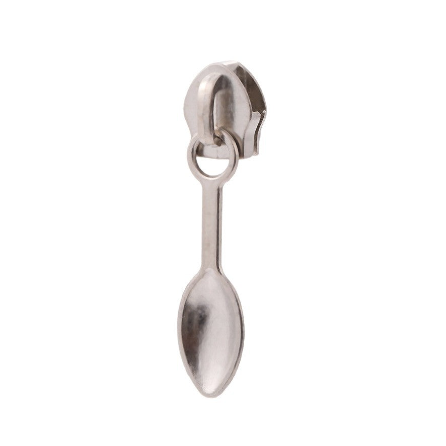5# Spoon Pull Tab Zipper Slider