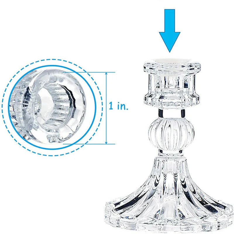 Glass Candle Holder For Wedding - Image 6