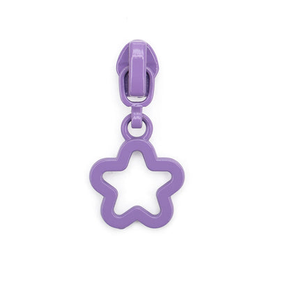 3# Hollow Star Zipper Pull (Nylon Slider)