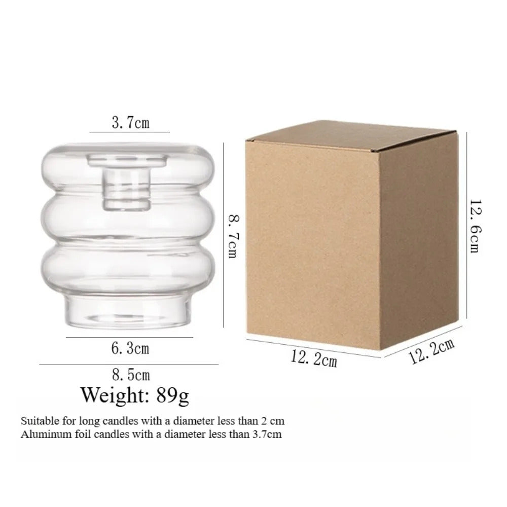 Modern Coloful Glass Candleholder Creative Party Centerpiece - Image 13