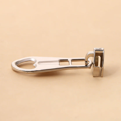 5# Hollow Heart Pull Tab Slider