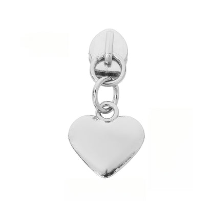 5# Heart Zipper Pull