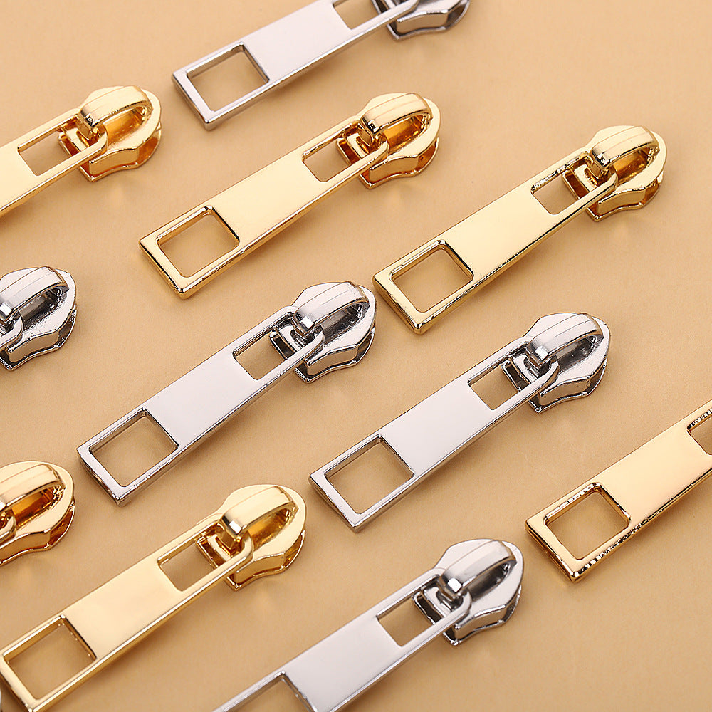 5# Square Hole Zipper Pull - 5#