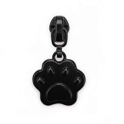 3# Cat Paw Print Zipper Pull (Lockable Slider)