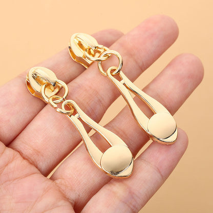 5# Teardrop Zipper Pull