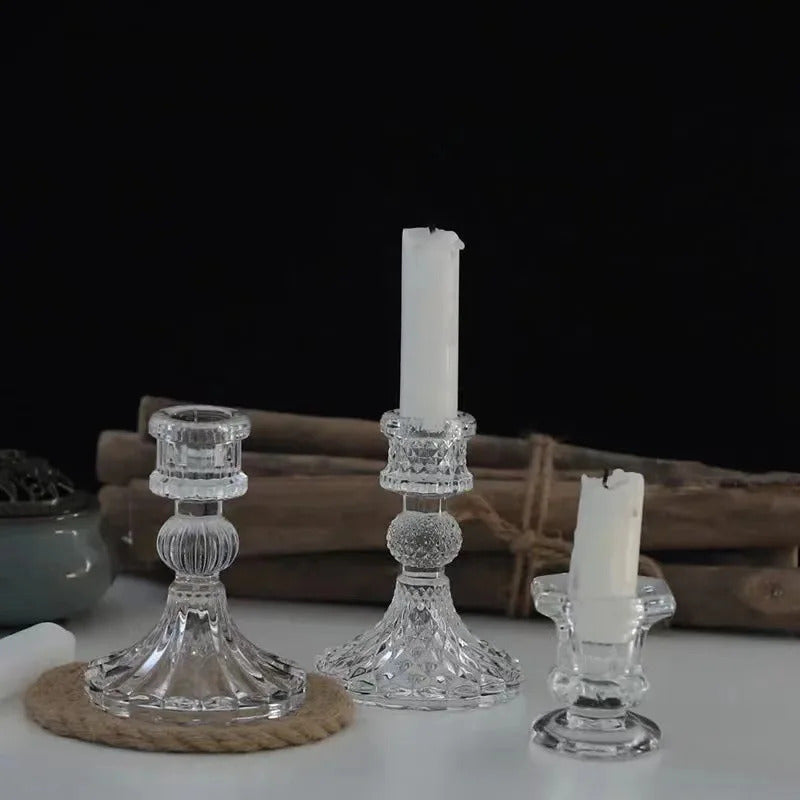 Glass Candle Holder For Wedding - Image 2