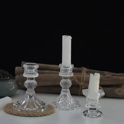 Glass Candle Holder For Wedding - Image 2
