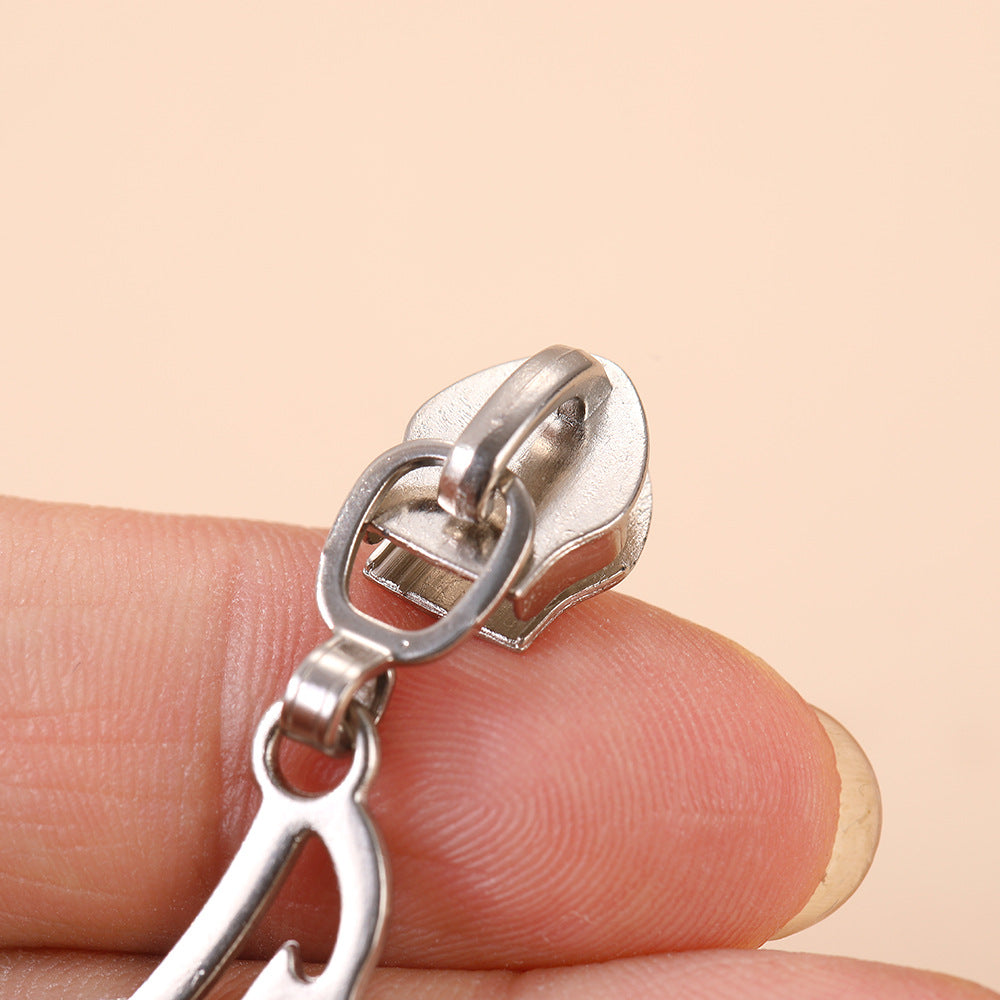 5# High Heel Pull Tab Zipper Slider