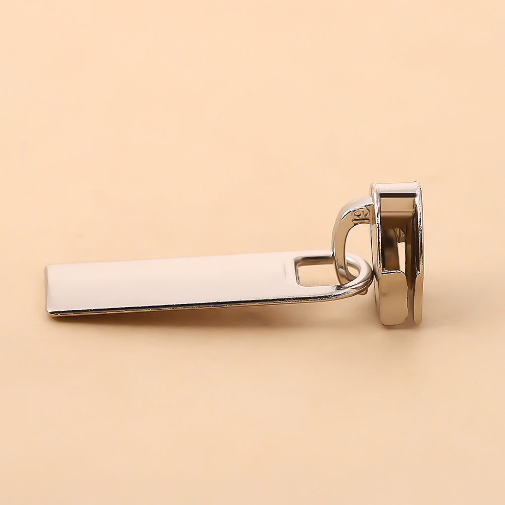 5# Matte Rectangular Zipper Pull