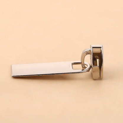 5# Matte Rectangular Zipper Pull