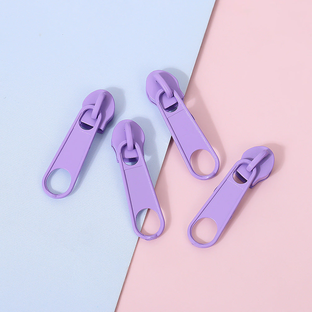 3# Colorful Pull Tab Zipper Slider