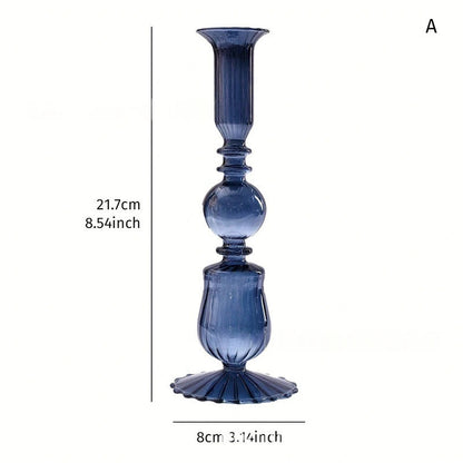 Glass Candlestick Holder For Wedding - Image 7