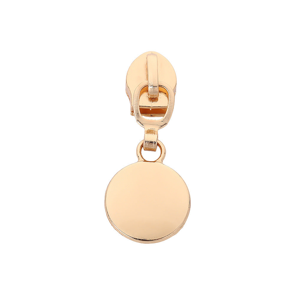 5# Round Disc Zipper Pull