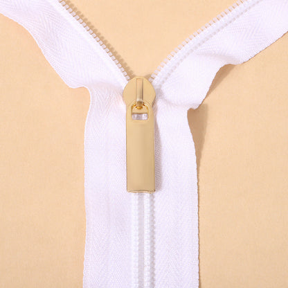 5# Matte Rectangular Zipper Pull