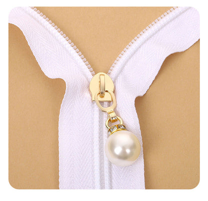 5# Pearl Zipper Pull