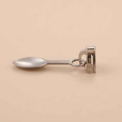 5# Spoon Pull Tab Zipper Slider