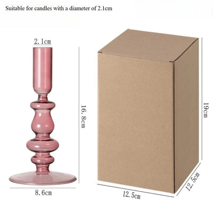 Stained Glass Candlestick for Home - Image 8