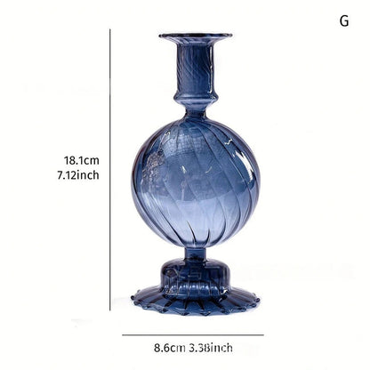 Glass Candlestick Holder For Wedding - Image 13