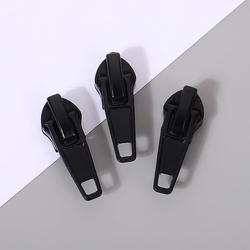 5# Black Pull Tab Zipper Slider