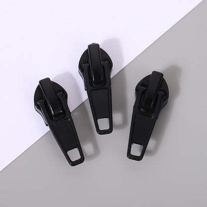 5# Black Pull Tab Zipper Slider