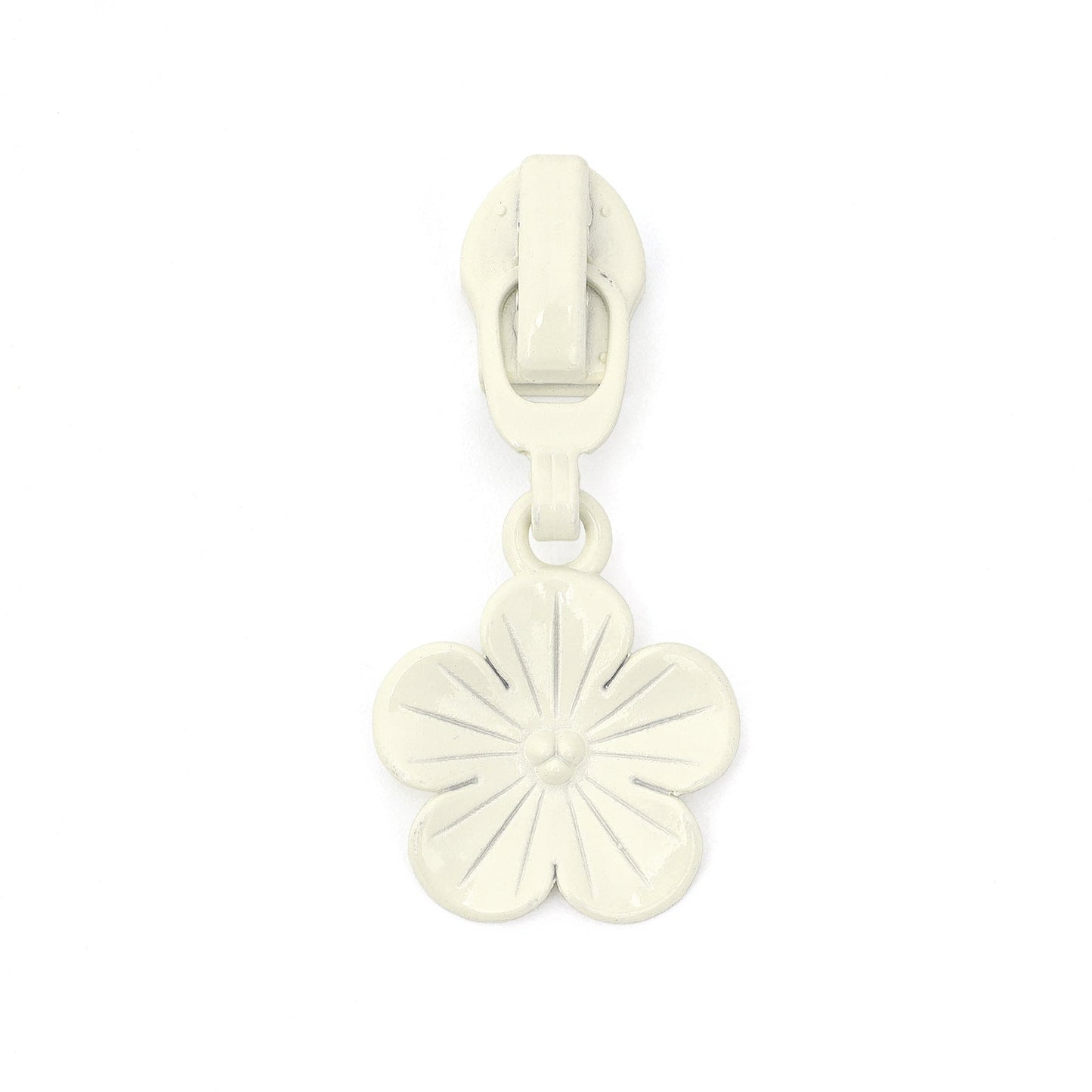 5# Plum Blossom Pull Tab Zipper Slider (Nylon Zipper)