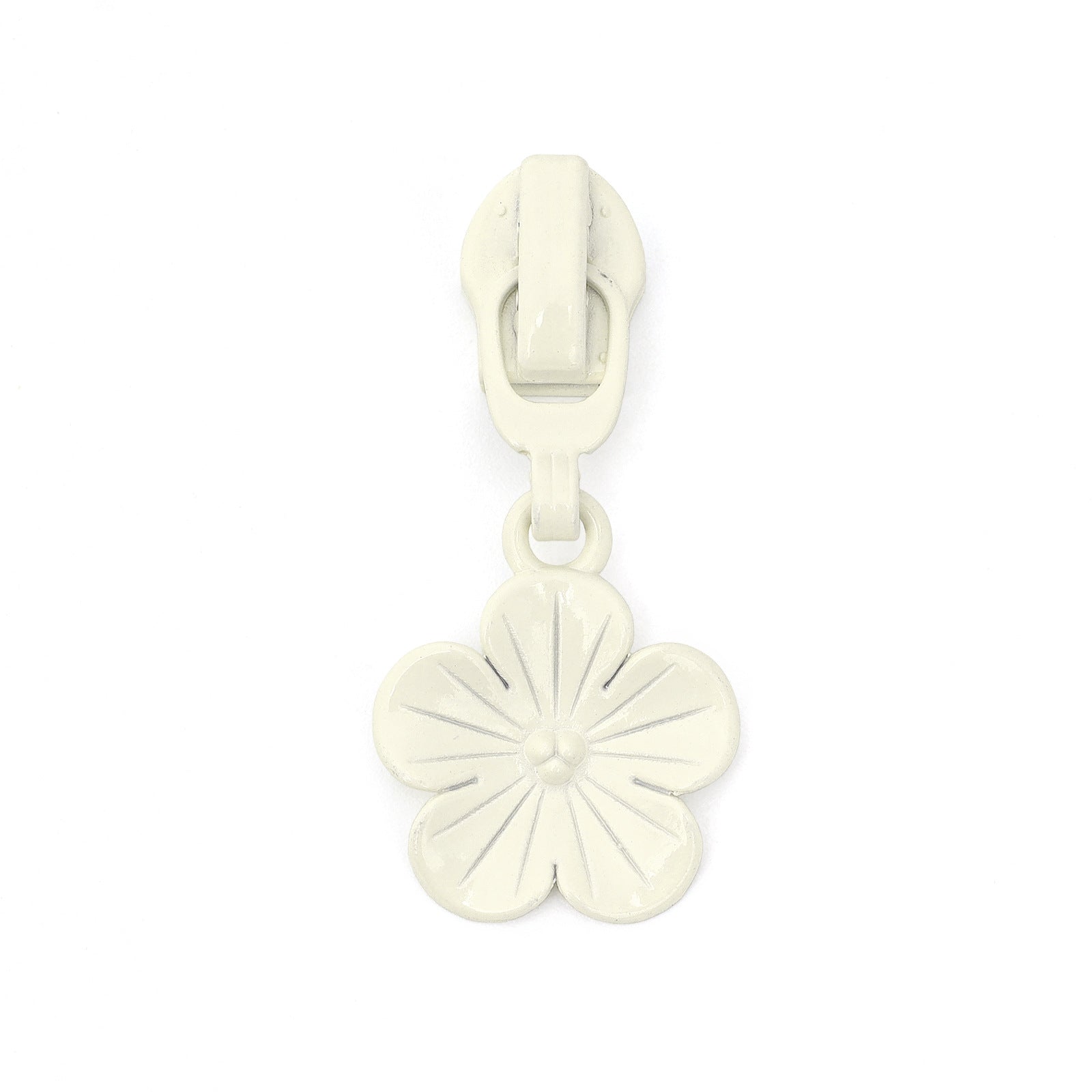 5# Plum Blossom Pull Tab Zipper Slider (Nylon Zipper)